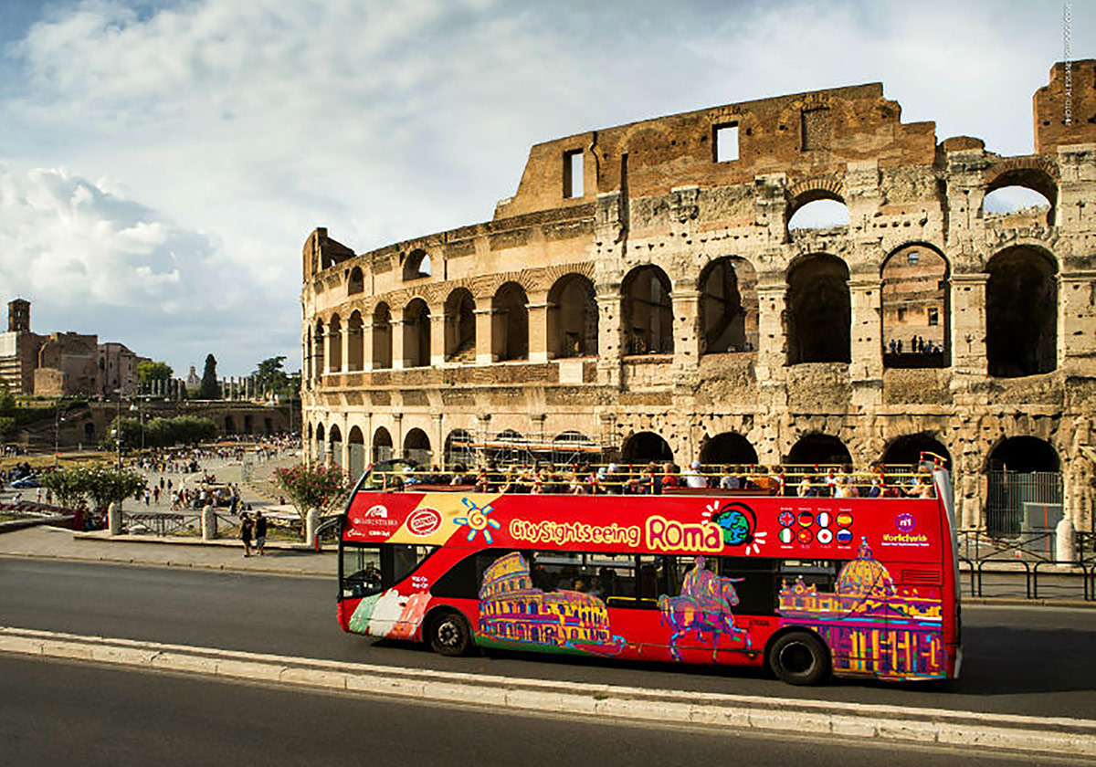 Hop-on Hop-off Bus Rome