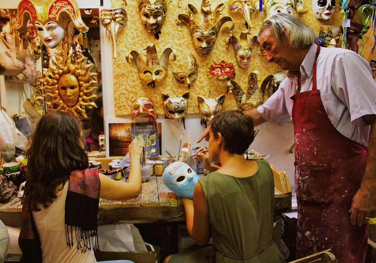 Carnival Mask-Making in Venice